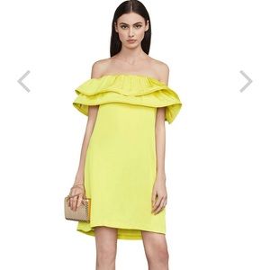 BCBGMAXAZRIA SHARON OFF THE SHOULDER DRESS